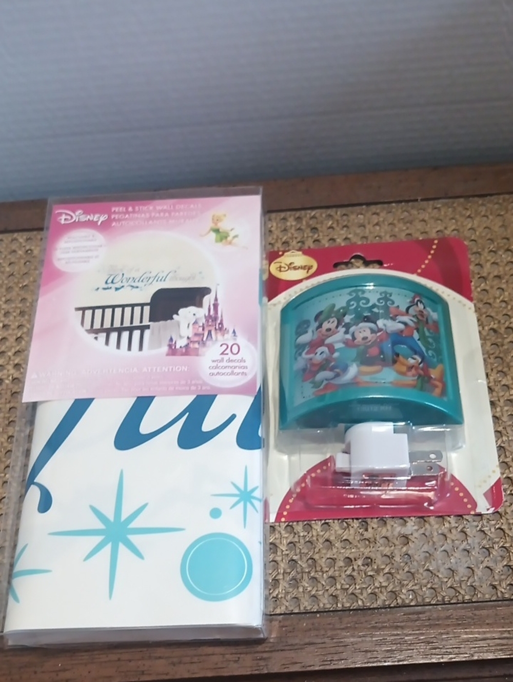New Disney Wall Decals & Mickey And Friend Night Light